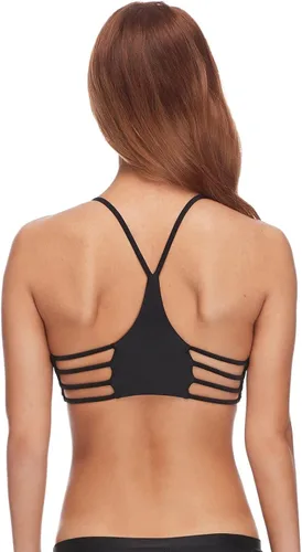 Vista 3 de Body Glove Smoothies Alani - Traje de baño de bikini con tirantes en la espalda, Nieve