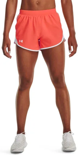 Vista 42 de Under Armour Women's Fly by 2.0 Running Shorts (027) negro / azul glaciar / reflectante