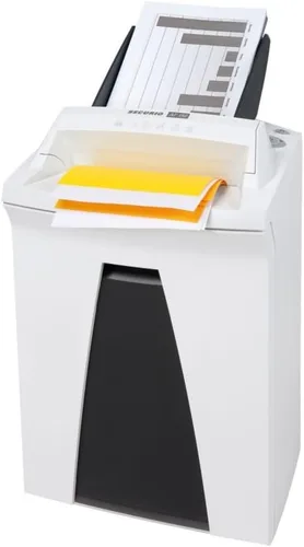 Vista 2 de HSM Trituradora de microcorte SECURIO AF150 L4 con alimentación automática de papel; tritura hasta 150 automáticamente/13 manualmente; capacidad