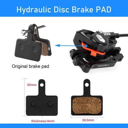 Vista 6 de CNC MTB Juego de Frenos de Disco Hidráulicos, Frenos de Disco Hidráulicos para Bicicleta de Montaña CNC Derecha Delantero 800mm Izquierda Trasero
