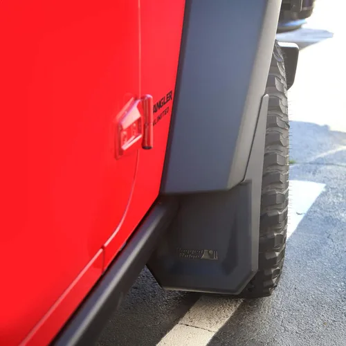 Vista 2 de Rugged Ridge Kit de protección contra salpicaduras, delantero 11642.11 Compatible con Jeep Wrangler JK 2007-2018