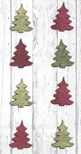 Vista 4 de IHR Ideal Home Range Servilletas de papel navideñas de 3 capas, 20 unidades, 6.5 x 6.5 pulgadas, entrega de Navidad Christmas Delivery