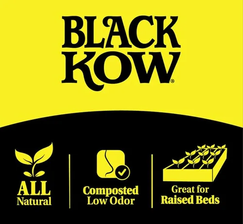 Vista 3 de Black Kow compostado estiércol de vaca bolsa de 35 libras