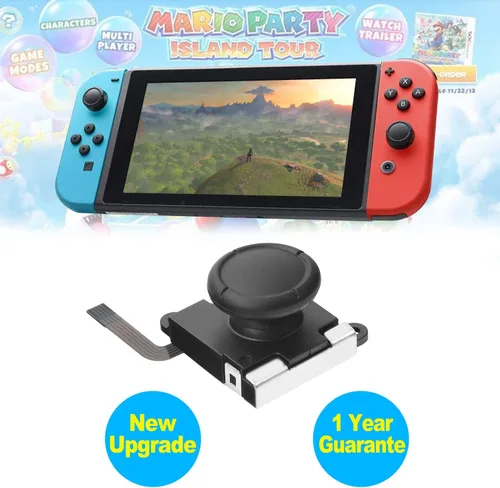 Vista 2 de HOAYOYA Joycon Joystick de repuesto 4 unidades, sin deriva, barras de pulgar analógicas para Nintendo Switch, Switch Lite y Switch OLED, kit