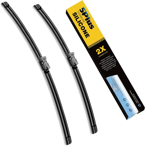 Vista 26 de 5 PLUS® Limpiaparabrisas de silicona de 15+15 pulgadas de repuesto para JEEP Wrangler 2017 2016 2015 2014 2013 2012 2011 2010 2009 2008 2007