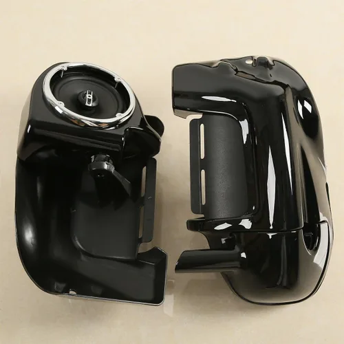 Vista 8 de TCT-MOTORPARTS Carenaduras inferiores ventiladas con caja de altavoces de 6 1/2" para Harley Touring Road King Street Electra Glide Road Glide Ultra