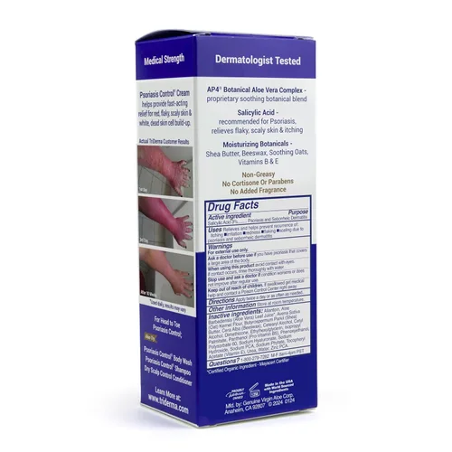 Vista 7 de TriDerma Crema facial y corporal para control de la psoriasis, 4.2 onzas