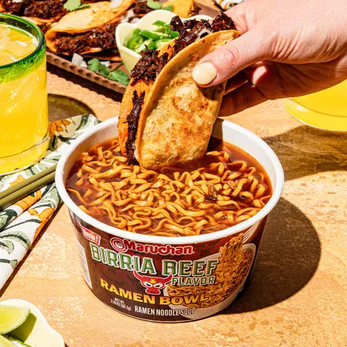 Vista 2 de Maruchan Paquete variado Spicy Fiesta (8 unidades) - Paquete picante