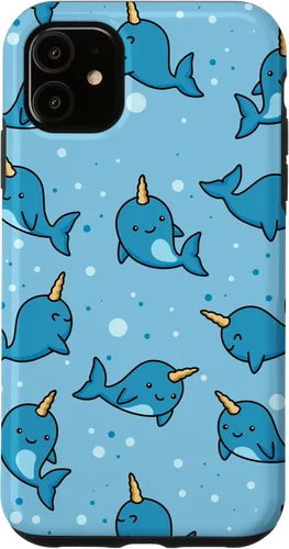 Vista 8 de Narwhal Gift Underwater Unicorn of The Sea Baby Narwhal Case for iPhone 17