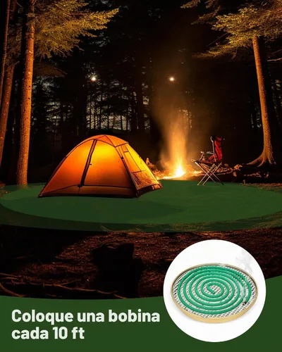 Vista 7 de Bobinas repelentes de incienso para mosquitos, bobina de incienso
