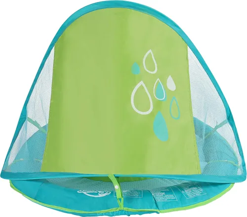 Vista 5 de Swimways Primavera Flotador Sun Canopy Incluye 5 ata juguetes para bebés y reutilizable bolsa de transporte