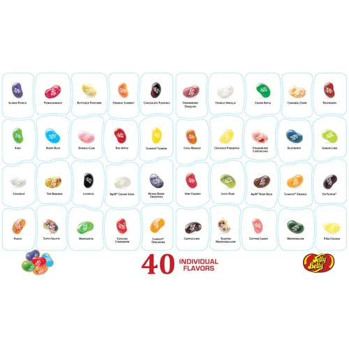 Vista 2 de Jelly Belly Caja de regalo de 40 sabores para las fiestas
