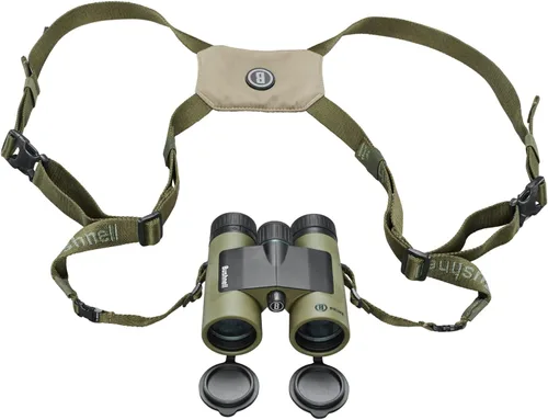 Vista 4 de Bushnell Prime - Paquete combinado de binoculares y bóveda de 10 x 42 pulgadas, binocular de caza impermeable con bolsa resistente para caza