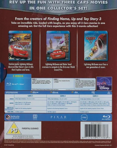 Vista 3 de Cars I - III (Complete) - Planes I and II (Complete) - Walt Disney 2 Movie Bundling Blu-ray
