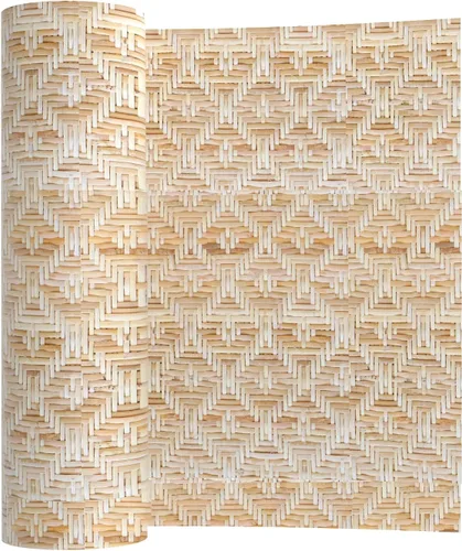 Vista 9 de Cincha de caña de ratán natural de 16 pulgadas x 5 pies, rollo de red de malla abierta tejida para proyectos de decoración de muebles de bricolaje