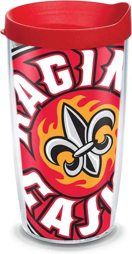 Vista 171 de Vaso térmico con tapa, marca Tervis, Idaho Univ, Transparente