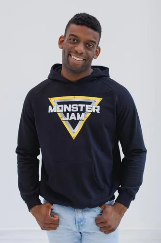 Vista 2 de Monster Jam Grave Digger Maximum Destruction - Sudadera con capucha para adultos