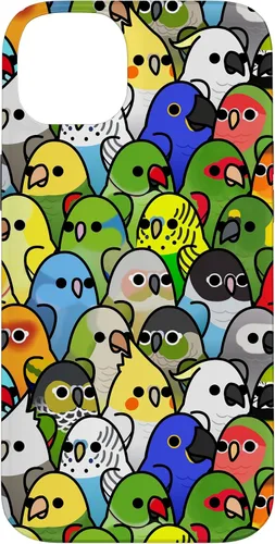 Vista 15 de Too Many Birds! Case for iPhone 17