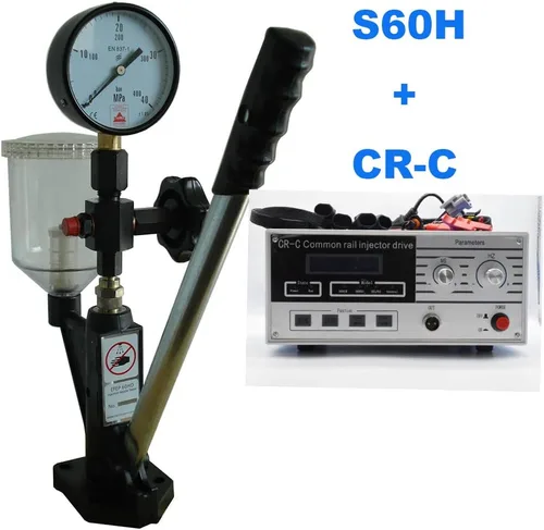Vista 2 de Common Rail Inyector Tester S60H Diesel Inyector Tester Machine CR-C Inyector de combustible Inyector de accionamiento Herramienta de presión Common