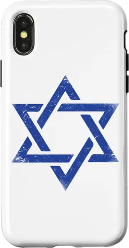 Vista 5 de Funda para iPhone 12 Pro Max Israel Bandera Israelí Símbolo Judío Estrella de David Pride Israel