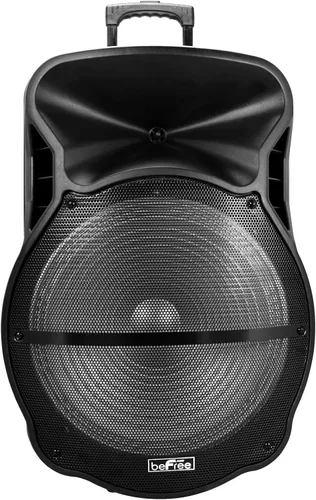 Vista 2 de BeFree Sound Altavoz portátil recargable con Bluetooth de 18 pulgadas
