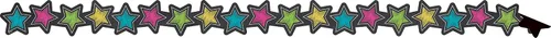 Vista 2 de Teacher Created Resources Pizarra Brights Estrellas Borde Magnético (TCR77313)