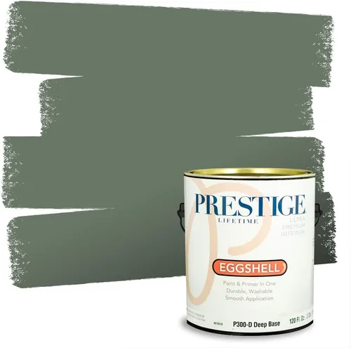 Vista 162 de Prestige Paints - 2 en 1, pintura base y pintura de exterior, E100-N-735BM
