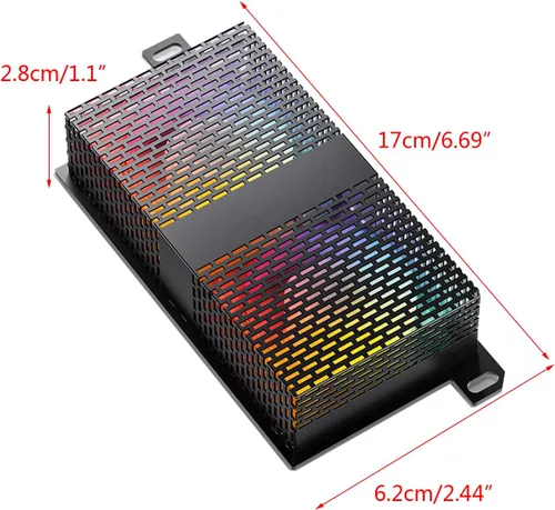 Vista 6 de Solución de enfriamiento con memoria de ventilador activo para DDR DDR2 DDR3 DDR4 DDR5 Enfriador RAM mejora el rendimiento y la estabilidad