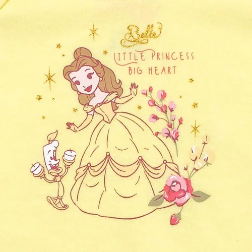 Vista 9 de Disney Pricess - Conjunto de 3 piezas para niñas body y diadema, Amarillo