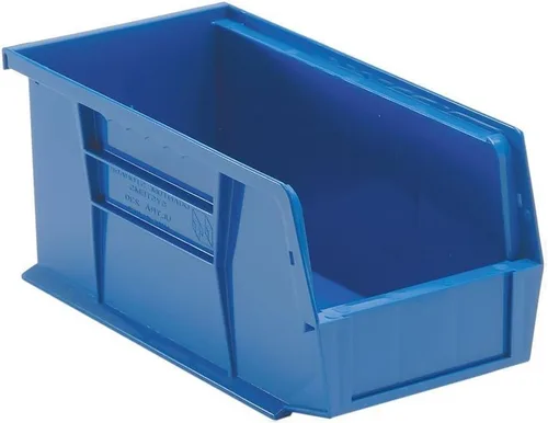 Vista 9 de Quantum Storage QUS230 - Contenedores apilables de plástico resistentes para taller, almacén y garaje, ultra apilables y colgantes, 10-7/8 pulgadas