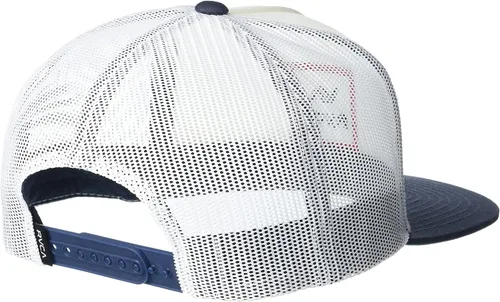 Vista 2 de RVCA Gorra de camionero ajustable Snapback para hombre