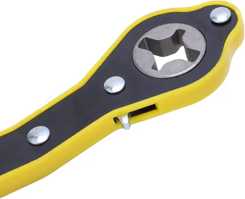 Vista 9 de Llave de trinquete para ahorro de mano de obra, llave de trinquete de mango largo, llave de trinquete de ahorro de mano de obra para reparación