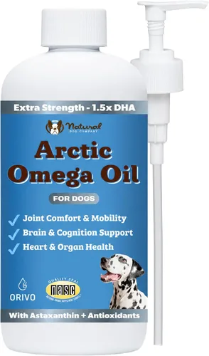 Vista 13 de Natural Dog Company - Aceite de salmón salvaje de Alaska para perros