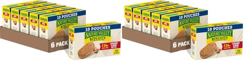 Vista 18 de Nature Valley Sándwiches de galletas, mantequilla de almendras, 5 unidades, 6.75 onzas (paquete de 12)