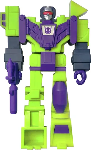 Vista 9 de Super7 Transformers Arcee (rosa y naranja) - Figura de acción de Transformers de 3.75 pulgadas con accesorio, coleccionables clásicos de dibujos