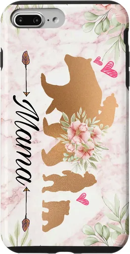 Vista 12 de Mama Bear & Cubs Design Phone Grip - Funda para iPhone 17 de 3 niños