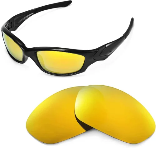 Vista 3 de Walleva Replacement Lenses Or Lenses With Rubber for Oakley Straight Jacket Sunglasses - Multiple Options Available