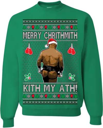 Vista 42 de Merry Chrithmith Ugly Christmas Sweater Unisex Crewneck Graphic Sweatshirt Negro Bitcheth