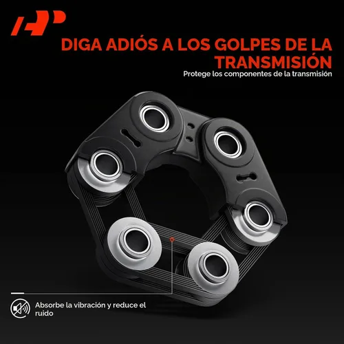 Vista 4 de A-Premium Junta flexible del acoplador del eje de transmisión compatible
