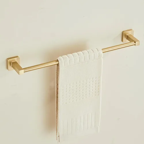 Vista 14 de Toallero de baño negro mate de 12 pulgadas, accesorios de baño, toallero grueso de acero inoxidable para baño, toallero montado en la pared