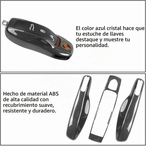 Vista 3 de Jaronx Funda compatible con llavero Porsche para Cayenne Panamera Macan 911
