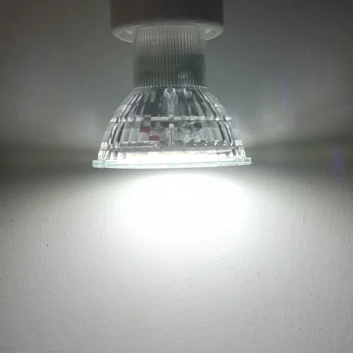 Vista 3 de Bombilla LED MR16 GU10 4W 85-265V 120V no regulable 6000K luz diurna blanca foco LED 35w reemplazo de bombilla halógena (blanco frío 6000k 6 piezas)
