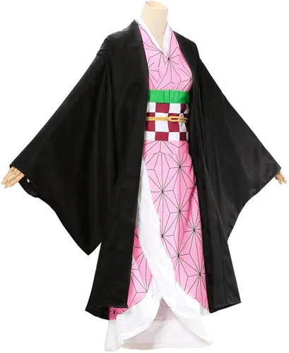 Vista 2 de Conjunto de disfraz de anime para cosplay y cosplay kimono
