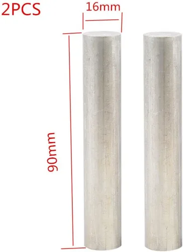 Vista 5 de TEAMWILL Barra de metal de magnesio 99.99% 0.630 in x 3.543 in 0.63 "* 3.5" supervivencia de emergencia de fuego ligero, 5 uds