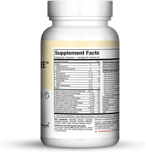 Vista 2 de Maxi Health® Suplemento Super Greens (120 Cápsulas)