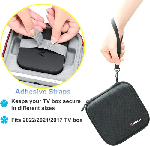 Vista 5 de RLSOCO Funda rígida para Apple TV 4K Wi-Fi 3ª generación/TV HD (2022/2021/2017)