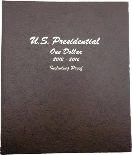 Vista 13 de Dansco Álbum Presidencial de Moneda del Dólar con Pruebas 2007-2011 Volumen 1#8184 con funda