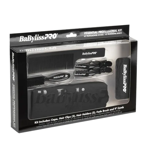 Vista 3 de BaBylissPRO Kits de accesorios de peluquería profesional que incluyen capas, peines, cepillos de desvanecimiento y más