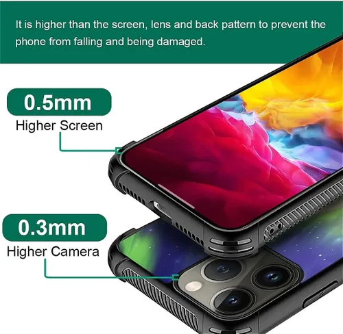 Vista 651 de Funda compatible con iPhone 15, diseño de elefantes africanos, diseño increíble a prueba de golpes, antiarañazos, carcasa trasera de policarbonato