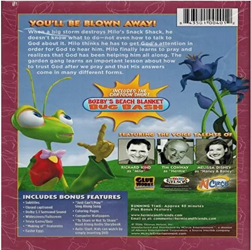 Vista 2 de Hermie & Friends Milo the Mantis Who Wouldn't Pray
